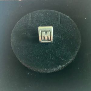 Pandora 925 Charm letter M